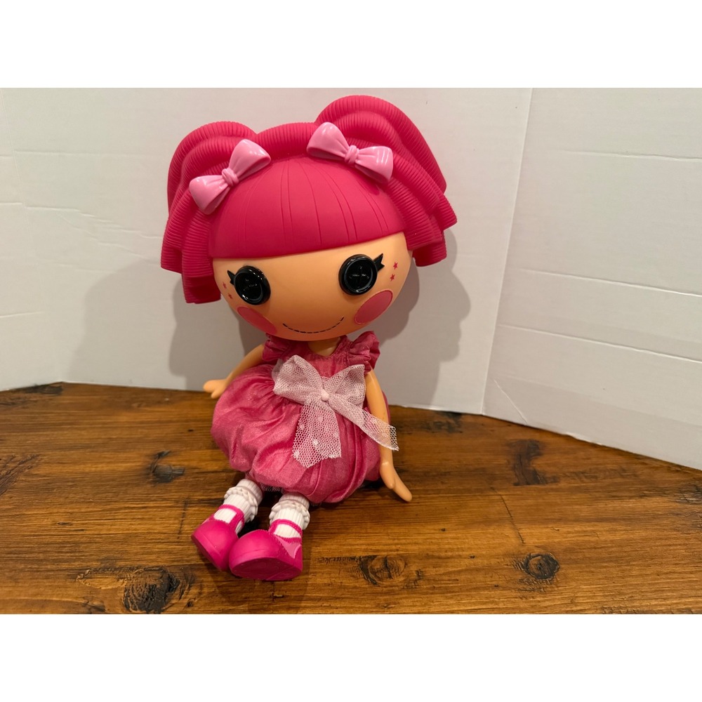 Lalaloopsy Tippy Thumbelina Doll Pink Hair Button Eyes MGA Entertainment 2009